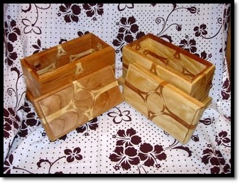 inlay boxes wooden